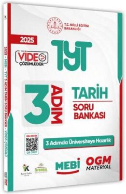 Karakutu Yayın 2025 TYT MEBİ-OGM 3 ADIM Tarih Soru Bankası Video Çözüm - 1