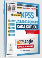 Karakutu Yayın 2025 Vatandaşlığın Kara Kutusu Konu Özetli PDF-Video Çözümlü ÖSYM Çıkmış Soru Bankası - Karakutu Yayın
