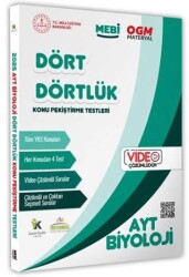 İnformal Yayınları 2025 YKS-AYT MEBİ-OGM Dört Dörtlük Biyoloji Pekiştirme Testi Soru Bankası Video Çözümlü - İnformal Yayınları