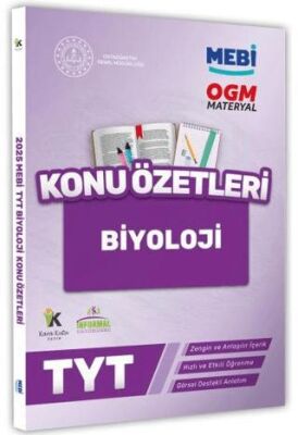 Karakutu Yayın 2025 YKS-TYT MEBİ-OGM Biyoloji Pratik Konu Özet Kitabı Görsel Destekli - 1