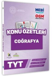 Karakutu Yayın 2025 YKS-TYT MEBİ-OGM Coğrafya Pratik Konu Özet Kitabı Görsel Destekli - Karakutu Yayın