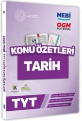 Karakutu Yayın 2025 YKS-TYT MEBİ-OGM Tarih Pratik Konu Özet Kitabı Görsel Destekli - Karakutu Yayın