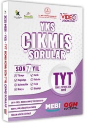 Karakutu Yayın 2025 YKS-TYT Tüm Dersler MEBİ Yeni Nesil Çıkmış Soru Bankası Konu Konu Son 7 Yıl Video-PDF Çözümlü - Karakutu Yayın