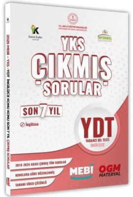Karakutu Yayın 2025 YKS-YDT MEBİ İngilizce Yeni Nesil Çıkmış Soru Bankası Konu Konu Son 7 Yıl Video-PDF Çözümlü - 1
