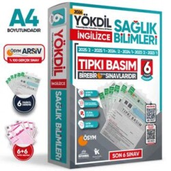 2026 YÖKDİL İngilizce SAĞLIK BİLİMLERİ ÖSYM Çıkmış Soru Tıpkı Basım Deneme Paketi 6lı Türkiye Geneli - İnformal Yayınları