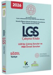 2026 8. Sınıf LGS MEB Örnek Soruları Türkçe Sözel Çalışma Kitabı - Karakutu Yayın