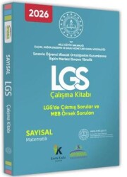 2026 8. Sınıf MEB Örnek Soruları LGS Matematik Çalışma Kitabı - Karakutu Yayın