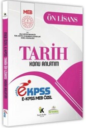 2026 MEB Özel EKPSS Ön Lisans - Ortaöğretim Tarih Konu Anlatımı Kitabı - Karakutu Yayın