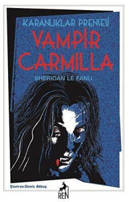 Karanlıklar Prensesi Vampir Carmilla kapağı