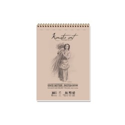 Karatis Art 90Gr A4 40 Yp Spiralli Eskiz Blok - Keskin Color