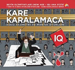 Kare Karalamaca 7 - 7’den 70’e Zeka Oyunları Kitapları Eşsiz Geometri ve Mantık Oyunları - Ekinoks Yayın Grubu