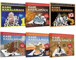 Kare Karalamaca Seti 1 - 7`den 70`e Akıl ve Mantık Oyunları - Ekinoks Yayın Grubu