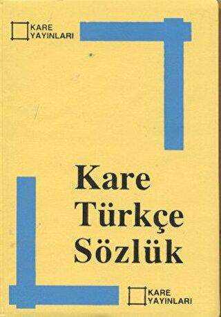Kare Türkçe Sözlük - Kare Yayınları - Özel Ürün