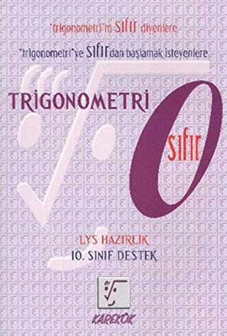 Karekök Yayıncılık TYT AYT Trigonometri Sıfır