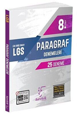Karekök Yayıncılık 8. Sınıf LGS Paragraf Denemeleri - 1