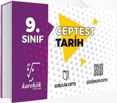 Karekök Yayıncılık 9. Sınıf Tarih Cep Test - 1