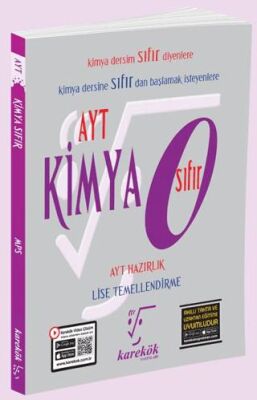Karekök Yayıncılık AYT Kimya Sıfır - 1