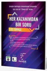 Karekök Yayıncılık LGS Her Kazanımdan Bir Soru Türkçe - Karekök Yayıncılık
