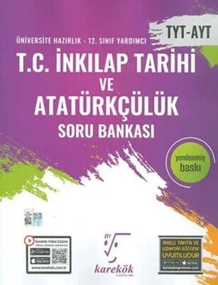 Karekök Yayıncılık TYT AYT T.C. İnkılap Tarihi ve Atatürkçülük Soru Bankası - 1