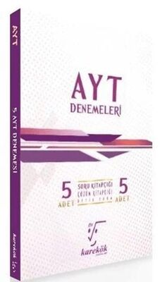 Karekök Yayıncılık YKS AYT 5 Deneme - 1