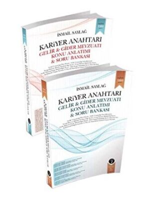 Savaş Yayınevi Kariyer Anahtarı Gelir ve Gider Mevzuatı Konu Anlatımlı Soru Bankası 2 Cilt - 1