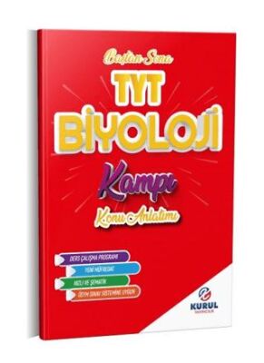 Kariyer Meslek Yayıncılık TYT Biyoloji Kampı Konu Anlatımlı - 1
