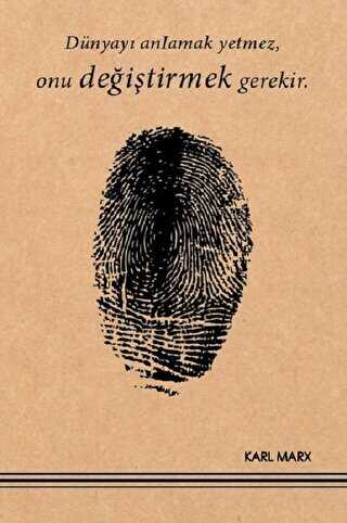 Karl Marx Kraft Defter - Aylak Adam Kültür Sanat Yayıncılık