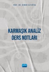 Karmaşık Analiz - Ders Notları - Nobel Akademik Yayıncılık