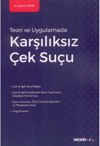 Karşılıksız Çek Suçu - Seçkin Yayıncılık