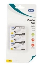 Mas 141 Kartelada Zımba Teli No:10 3Lü Blister - Bic