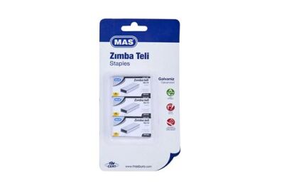 Mas 141 Kartelada Zımba Teli No:10 3Lü Blister - 1