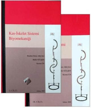 Kas İskelet Sistemi Biyomekaniği  2 Cilt Takım kapağı