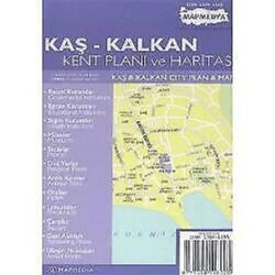 Kaş Kalkan Kent Planı ve Haritası - MepMedya Yayınları