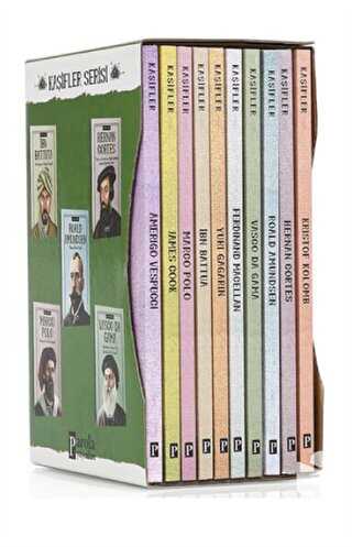 Kaşifler Seti 10 Kitap Takım - Parola Yayınları