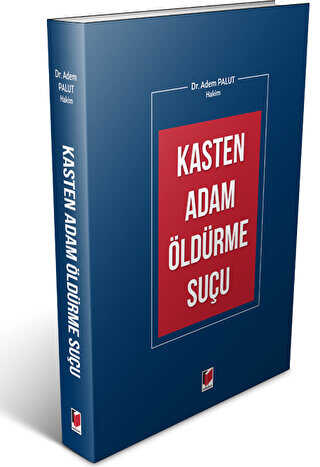 Kasten Adam Öldürme Suçu - Adalet Yayınevi
