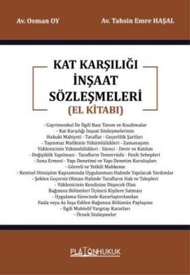 Kat Karşılığı İnşaat Sözleşmeleri El Kitabı - 1