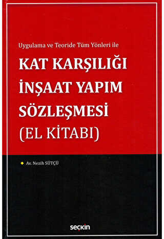 Kat Karşılığı İnşaat Yapım Sözleşmesi El Kitabı - 1