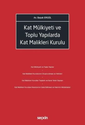 Kat Mülkiyeti ve Toplu Yapılarda Kat Malikleri Kurulu - 1