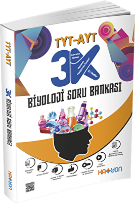 Katyon Yayınları TYT - AYT 3K Biyoloji Soru Bankası - 1