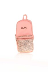 Kaukko Bright Junior Bag Kalem Çantası Taşlı-Somon K2467 - 2