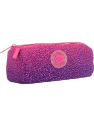 Kaukko Dots Dual Kalem Çantası Purple K2717 - 1