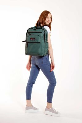 Kaukko Full Pocket Sırt Çantası Petrol K1430 - 2