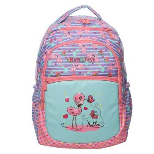 Kaukko Kids Love Design Flamingo Sırt Çantası