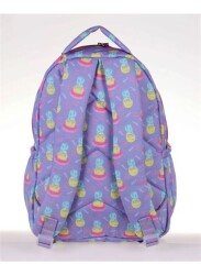 Kaukko Kids&Love Ananas Sırt Çantası Rugan Hologram - 3