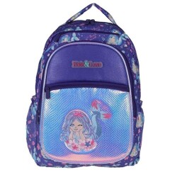 Kaukko Kids and Love Mermaid Sırt Çantası Aynalı Simli - 6