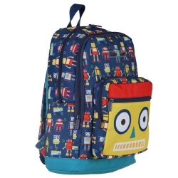 Kaukko Kids and Love Sweet Robot Sırt Çantası - 5