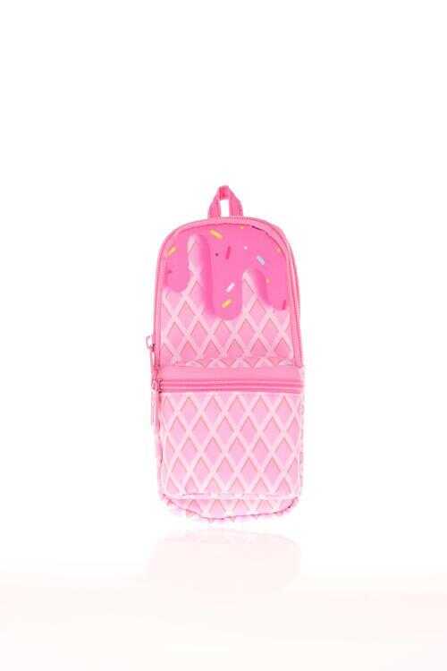 Kaukko Layer Junior Bag Kalem Çantası Pink Ice Cream K2448
