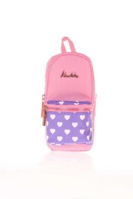 Kaukko Soft Floral Junior Bag Kalem Çantası Rose K2439 - 2