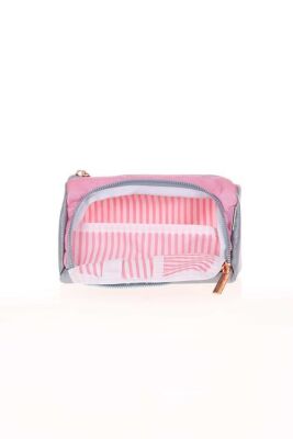 Kaukko Sparkle Plump Duble Gri Kalem Çantası K2530 - 2