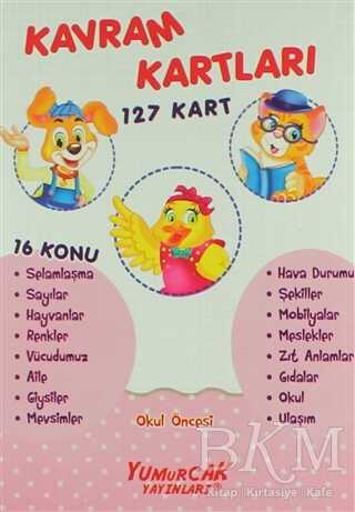 Kavram Kartları 127 Kart - Yumurcak Yayınları